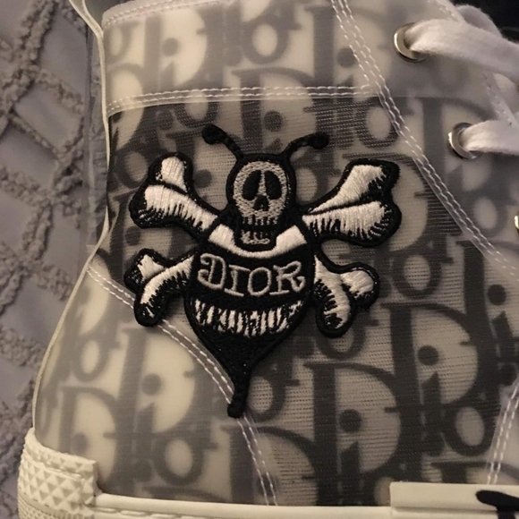 Dior embroided B23 hightops - Picture 4 of 7